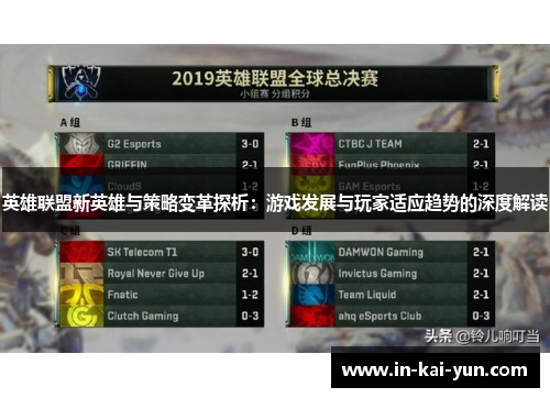 英雄联盟新英雄与策略变革探析：游戏发展与玩家适应趋势的深度解读